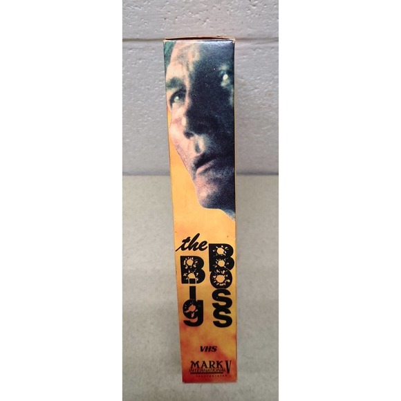 The Big Boss BIG BOX VHS - Jack Palance - 1987 Action Drama Mob Movie - Picture 4 of 7